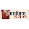 Signmission FURNITURE SALE BANNER SIGN store wood signs sofa chairs kitchen set table B-72 Furniture Sale - alternate 1